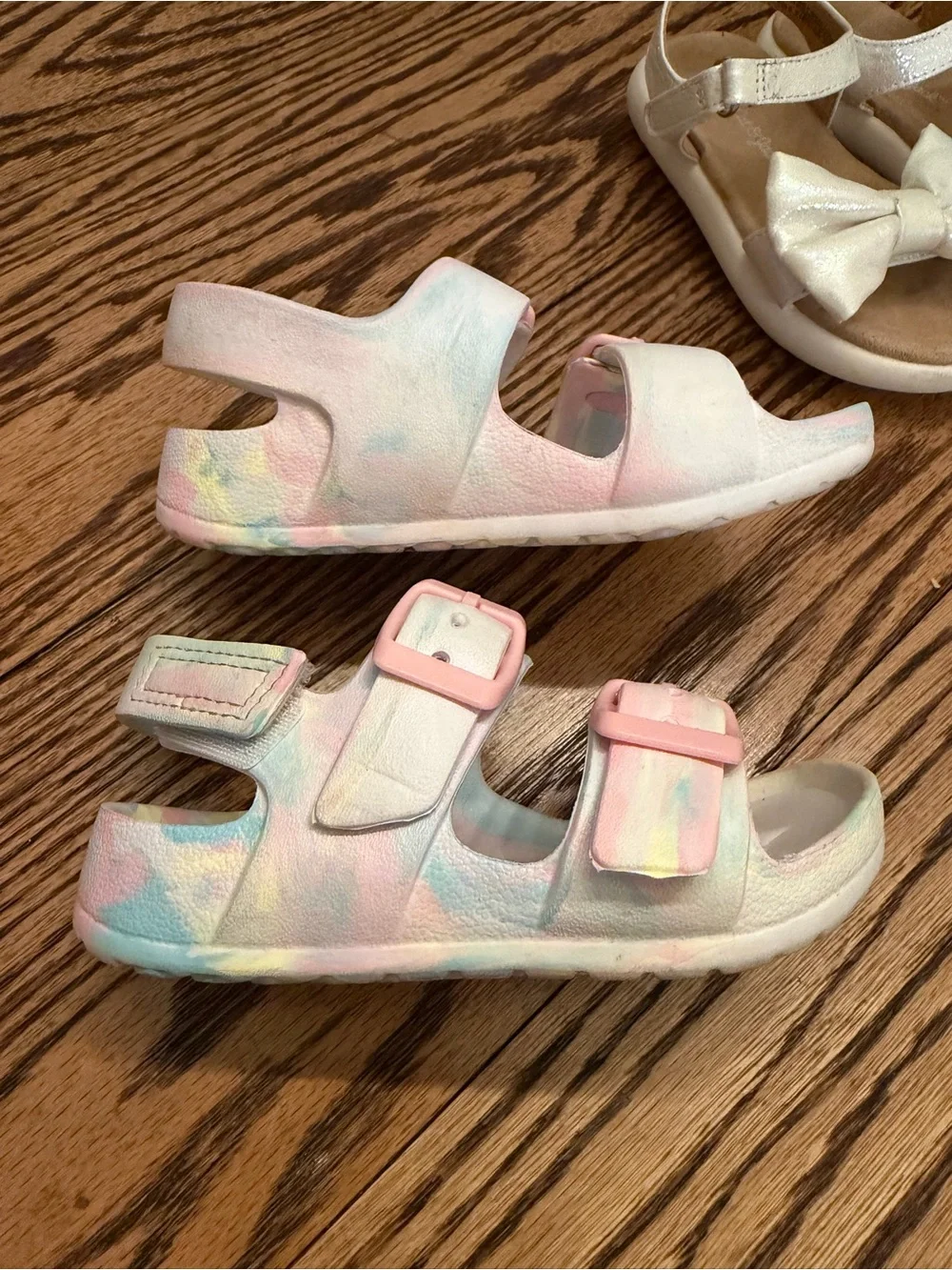 Toddler Girl Cat and Jack Bundle of Sandals Size 7T